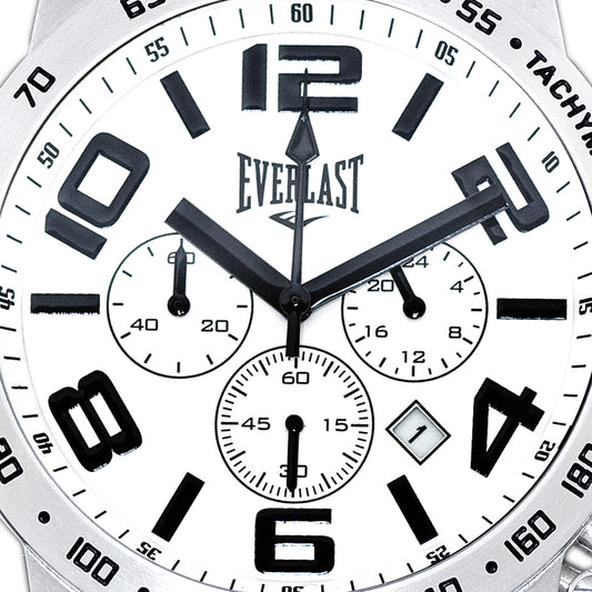 Relógio de Pulso Everlast Aço Inoxidável Cronógrafo E054