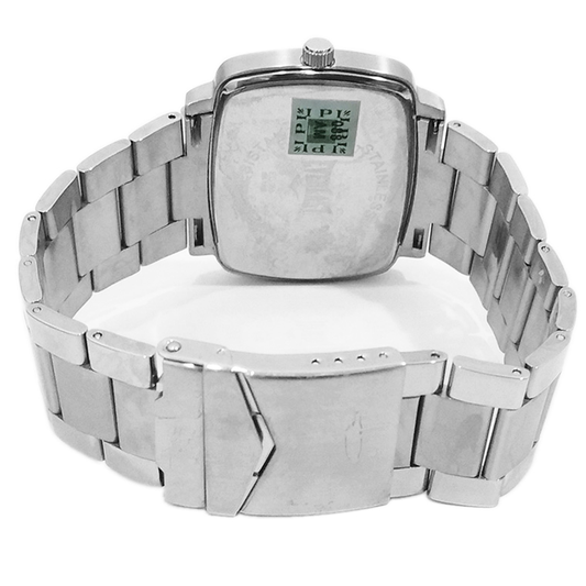 Relógio de Pulso Everlast Prateado Calendário E094