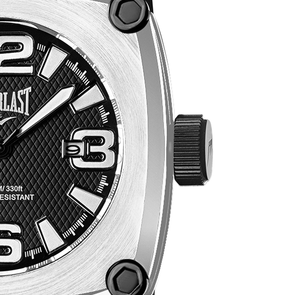 Relógio de Pulso Everlast Masculino Preto Calendário E109