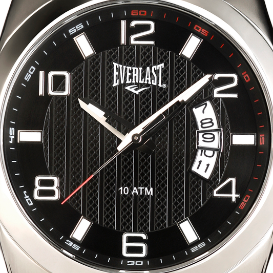 Relógio Everlast Masculino Silicone Preto E168