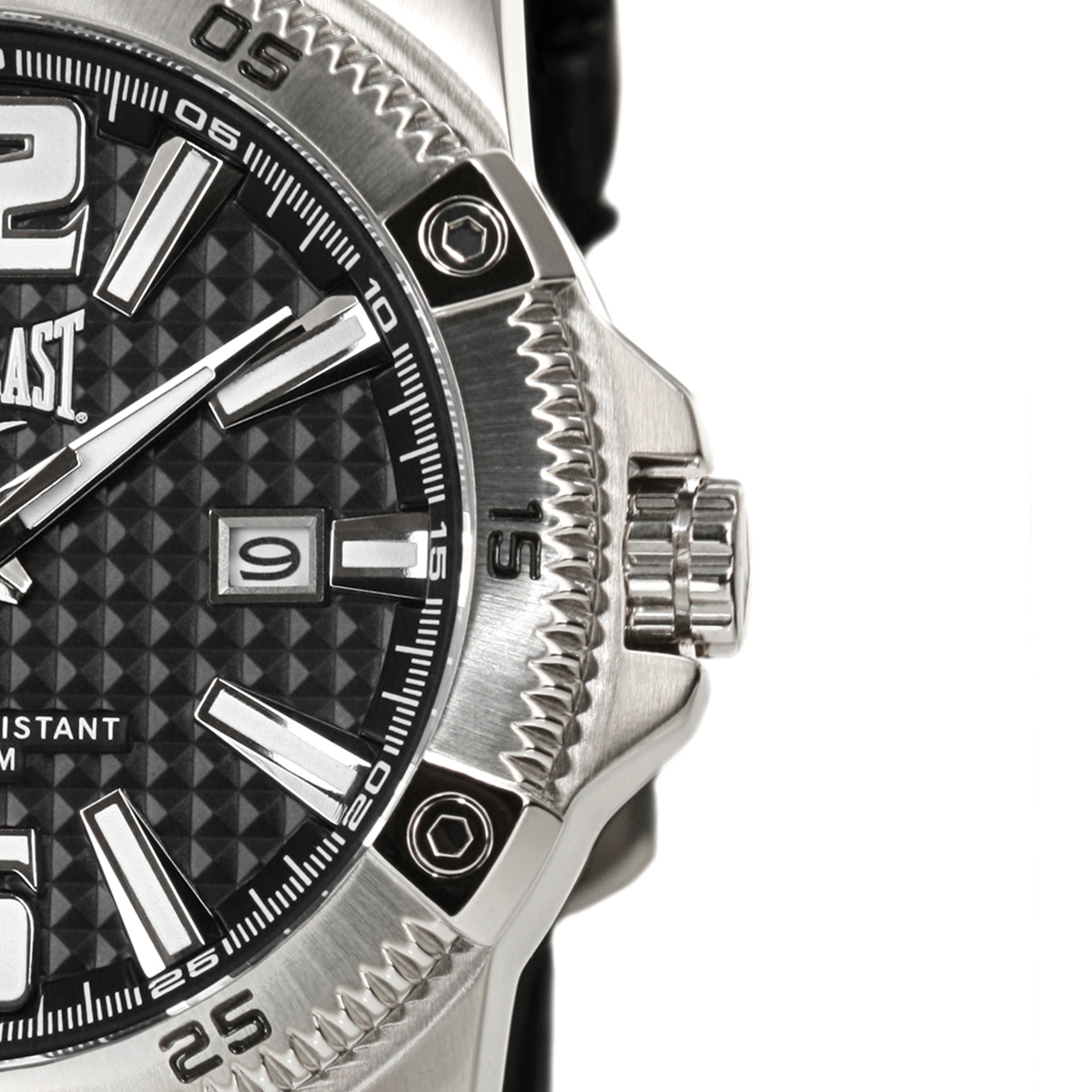 Relógio de Pulso Everlast Masculino Pulseira Silicone Preto Calendário E189