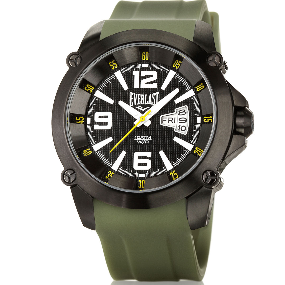Relógio de Pulso Everlast Masculino Verde Calendário E20530VD