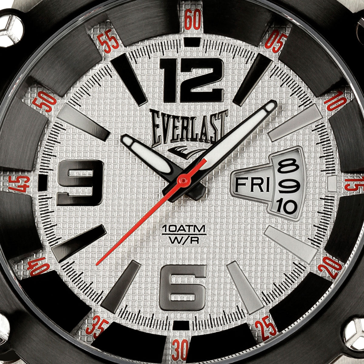 Relógio de Pulso Everlast Masculino Preto Calendário E20730P