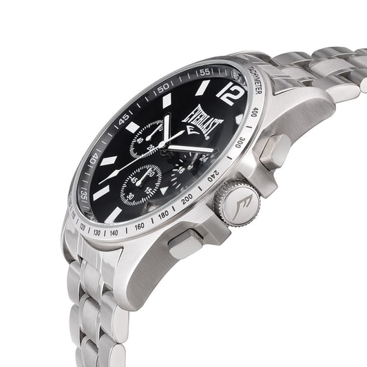 Relógio Everlast Masculino Aço Inoxidável Cronógrafo E21515