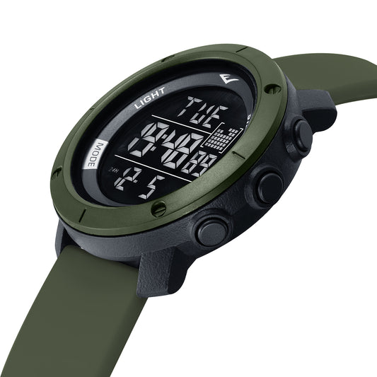 Relógio de Pulso Everlast Digital Verde Militar E303-19