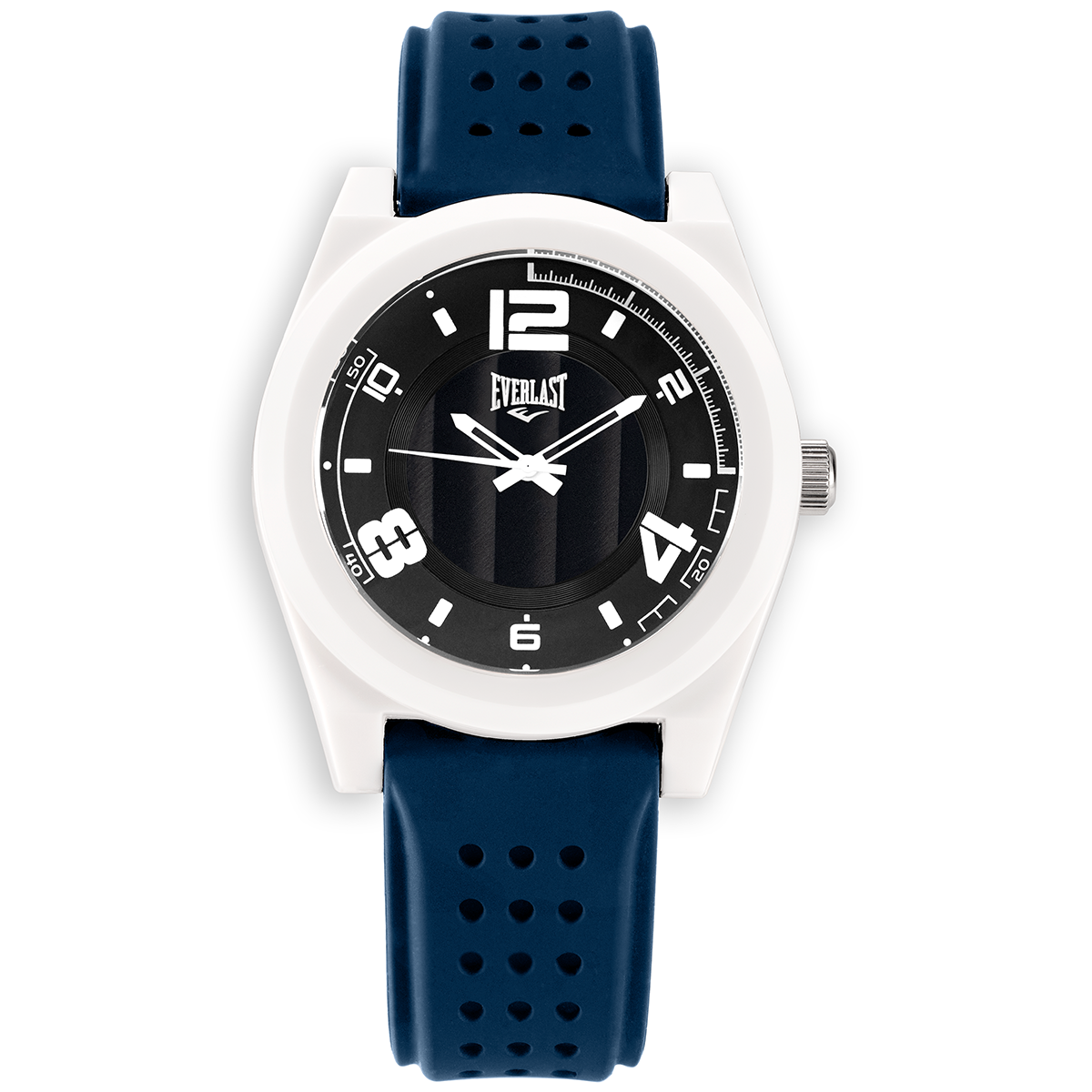 Relógio de Pulso Everlast Analógico Pulseira Silicone Cinza E37112