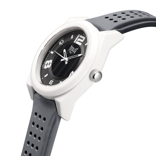 Relógio de Pulso Everlast Analógico Pulseira Silicone Cinza E37112