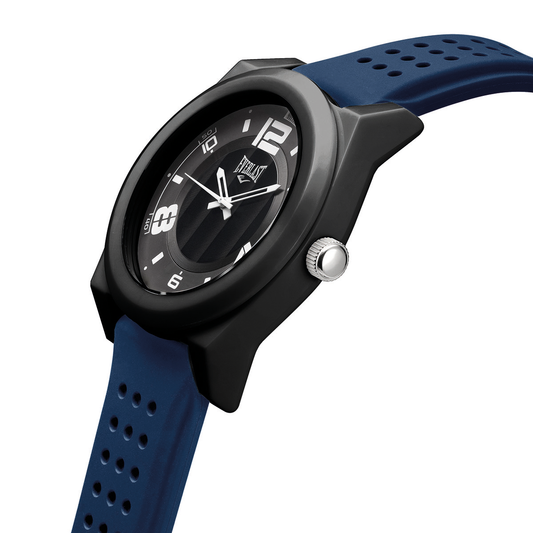 Relógio de Pulso Everlast Analógico Pulseira Silicone Azul Marinho E37210