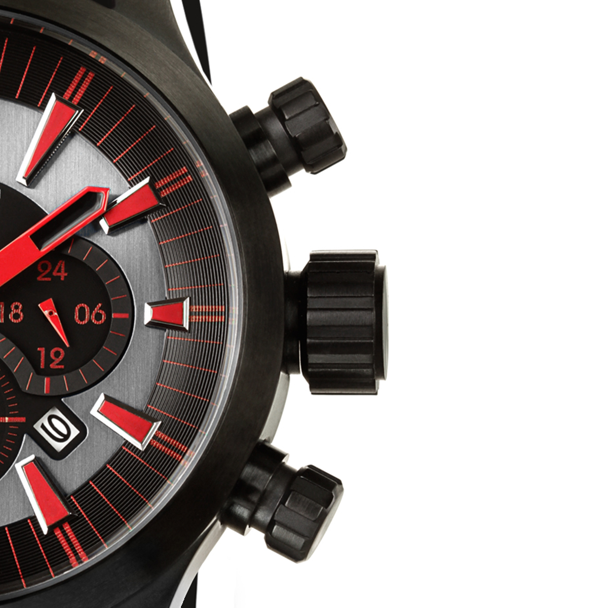 Relógio de Pulso Everlast Masculino Pulseira Silicone Cronógrafo E38930