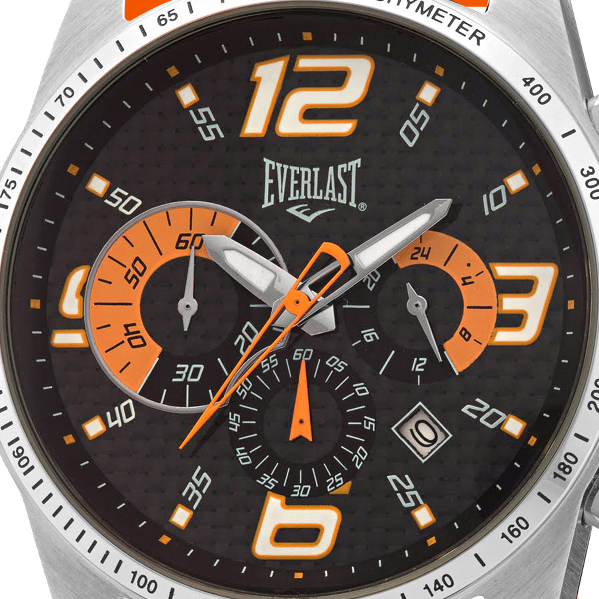 Relógio de Pulso Everlast Masculino Laranja Cronógrafo E4791