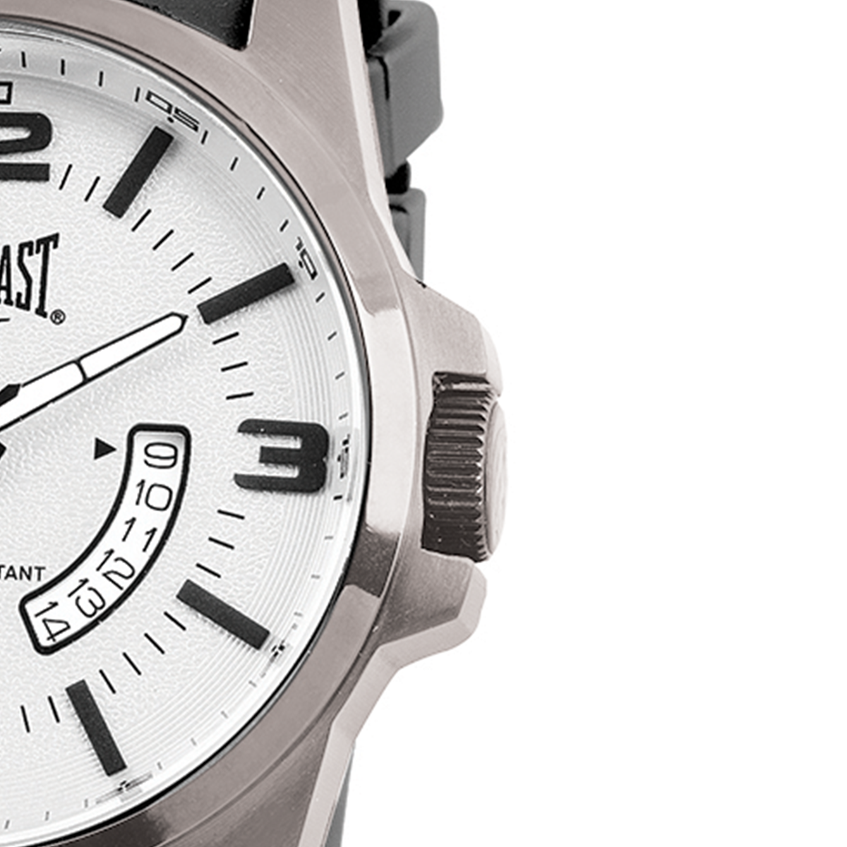 Relógio de Pulso Everlast Masculino Pulseira Silicone Preto Calendário E483