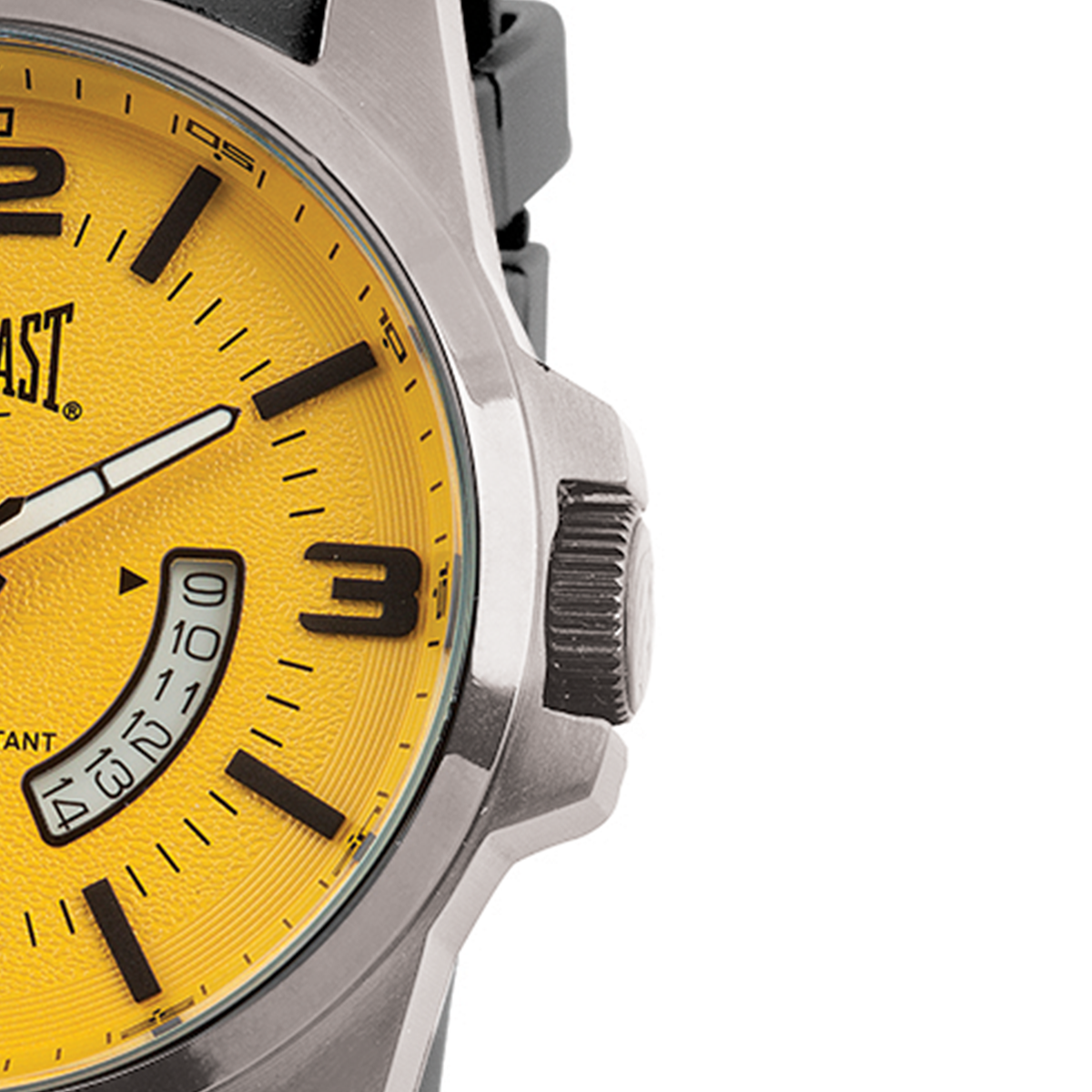 Relógio de Pulso Everlast Masculino Pulseira Silicone Preto Calendário E485
