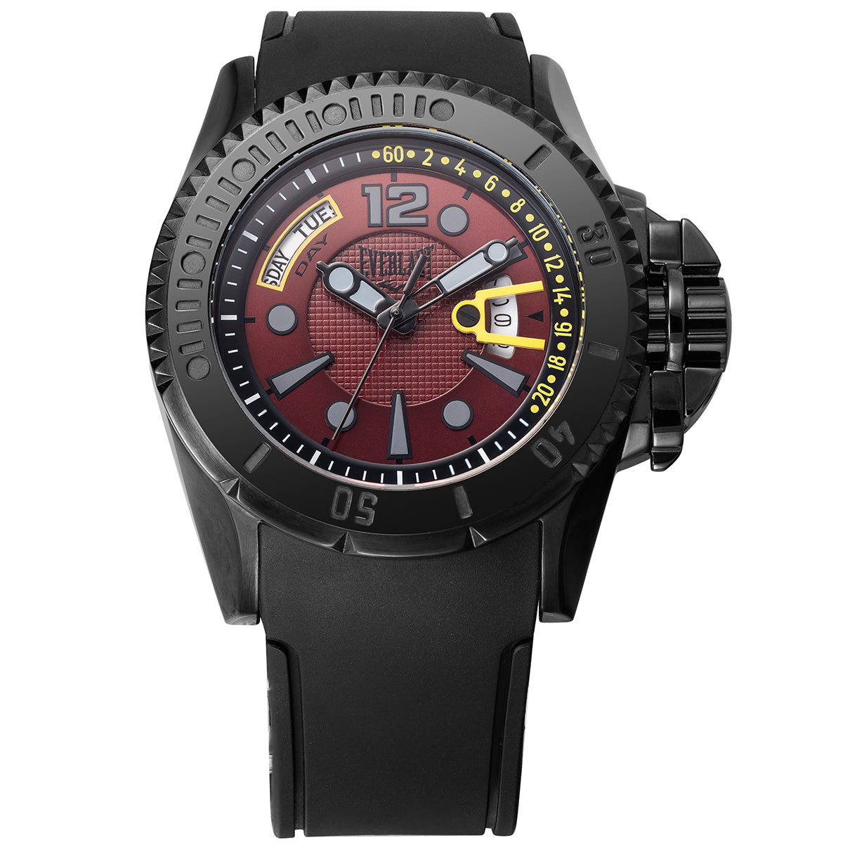 Relógio de Pulso Everlast Masculino Calendário E493