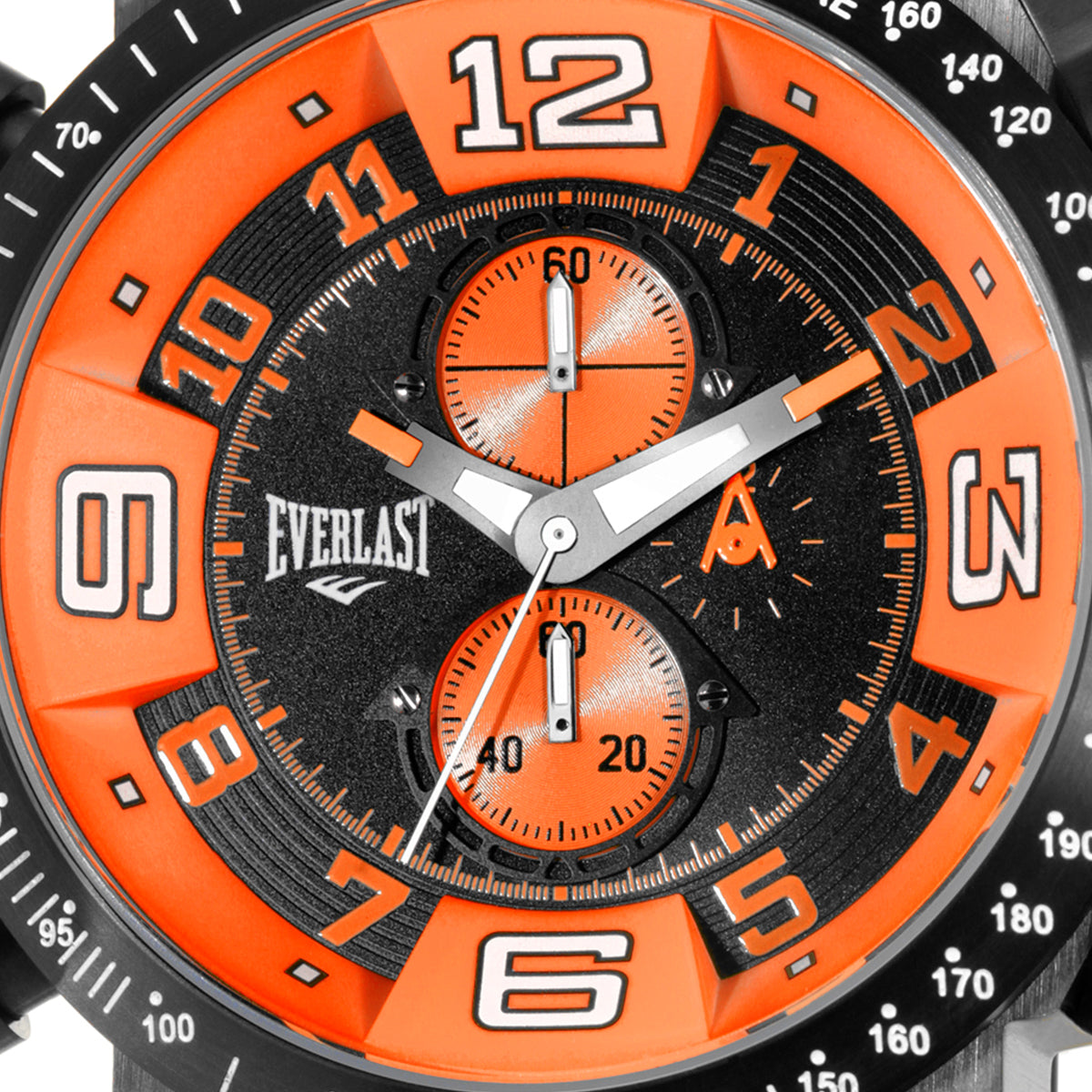 Relógio de Pulso Analógico Everlast Masculino Preto Bússola E609