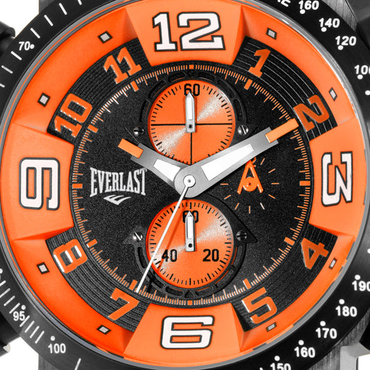 Relógio de Pulso Analógico Everlast Masculino Preto Bússola E609