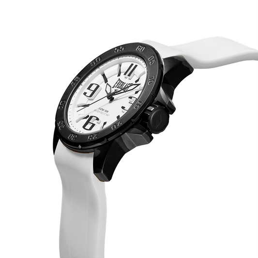 Relógio de Pulso Everlast Masculino Pulseira Silicone Branco E6951