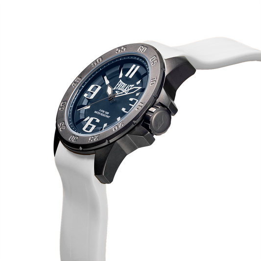 Relógio de Pulso Everlast Masculino Pulseira Silicone Branco E6991