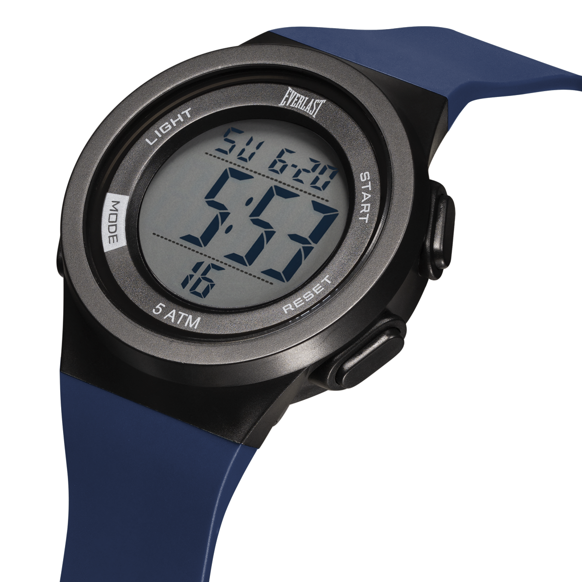 Relógio de Pulso Everlast Digital Unissex Azul Marinho E7383