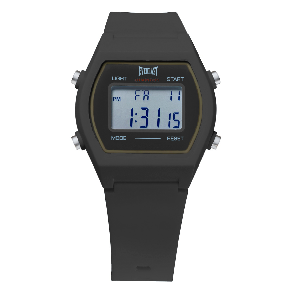 Relógio de Pulso Everlast Digital Unissex Preto E765