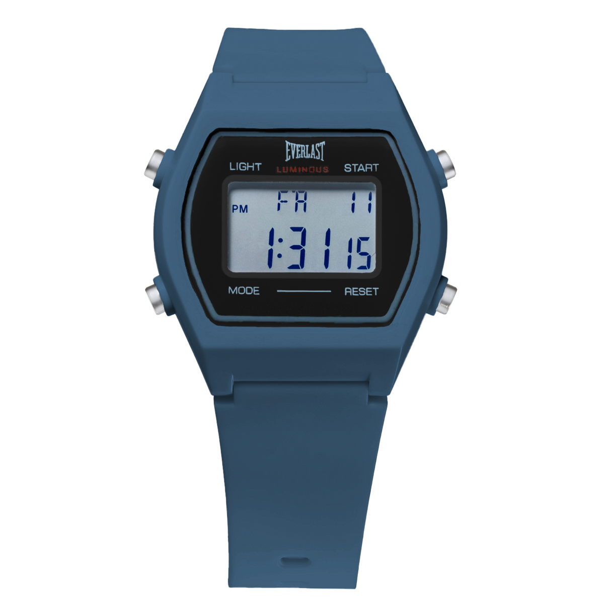 Relógio de Pulso Everlast Digital Unissex Azul Marinho E766