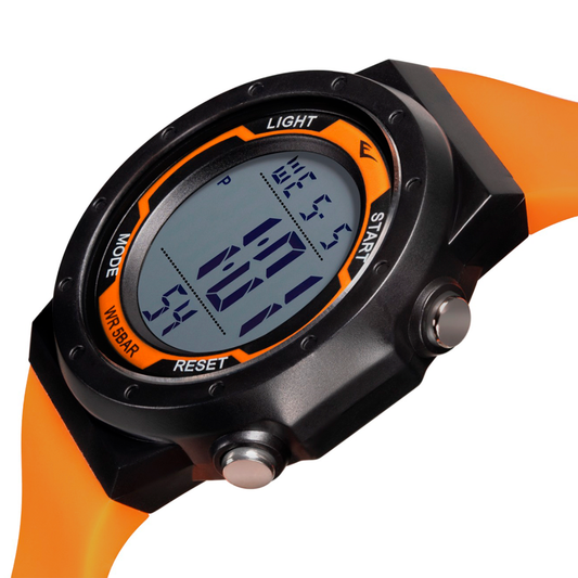 Relógio de Pulso Everlast Digital Masculino Laranja E753