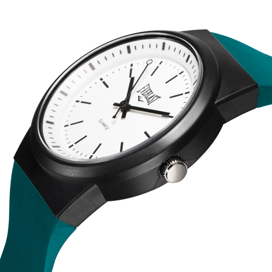 Relógio de Pulso Everlast Analógico Unissex Azul Turquesa E7369