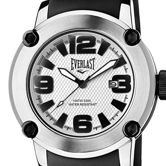Relógio de Pulso Everlast Masculino Silicone Calendário E10330