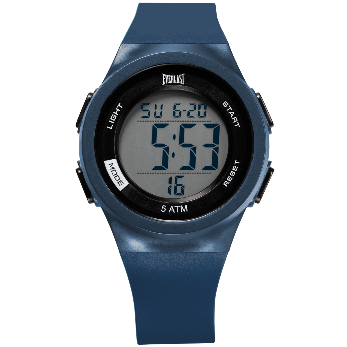 Relógio de Pulso Everlast Digital Unissex Azul E740