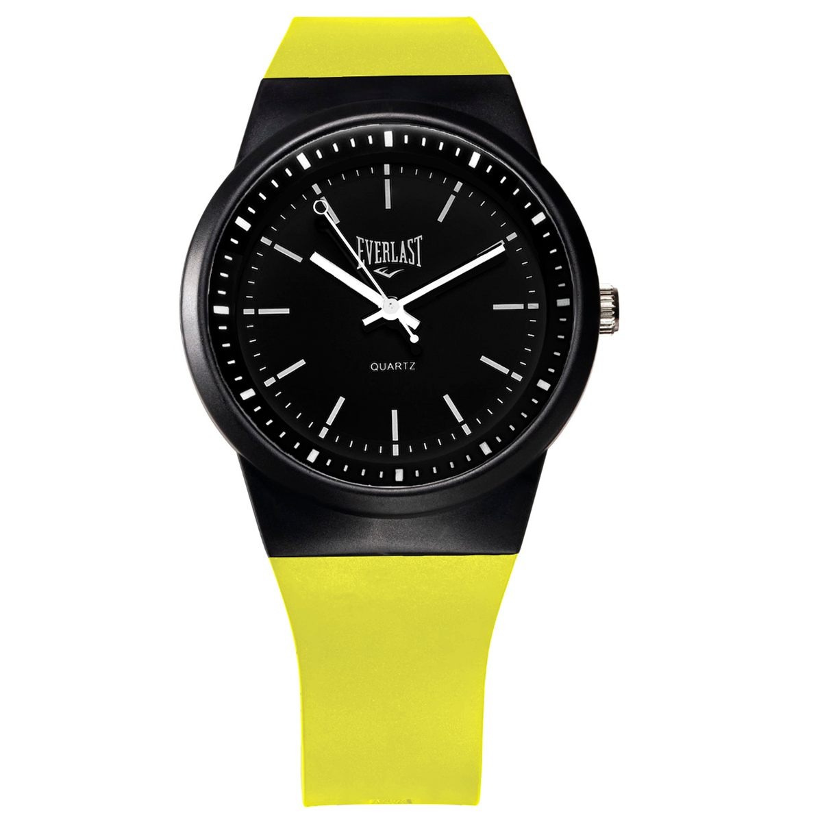 Relógio de Pulso Everlast Analógico Unissex Amarelo Claro E7358