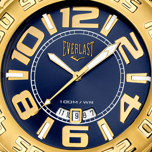 Relógio de Pulso Everlast Masculino Dourado E627