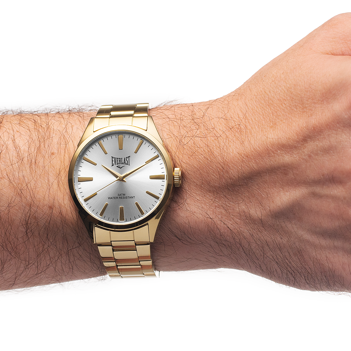 Relógio de Pulso Everlast Masculino Dourado E639