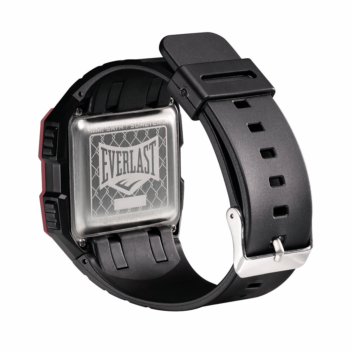 Relógio de Pulso Everlast Digital Quadrado Preto E725