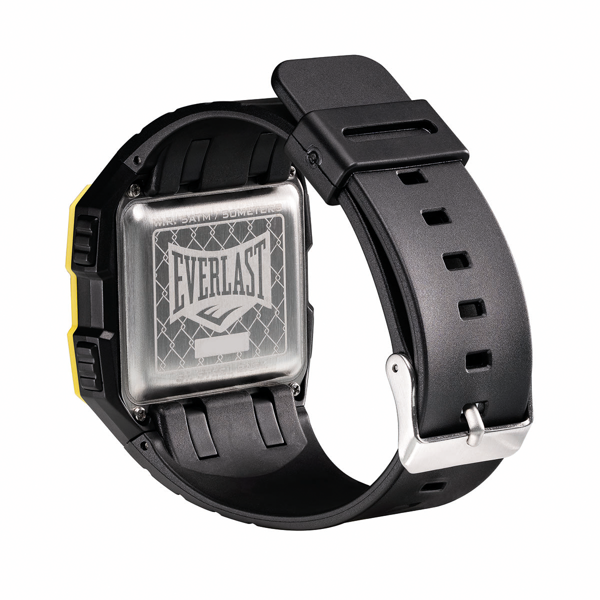Relógio de Pulso Everlast Digital Quadrado Preto E726