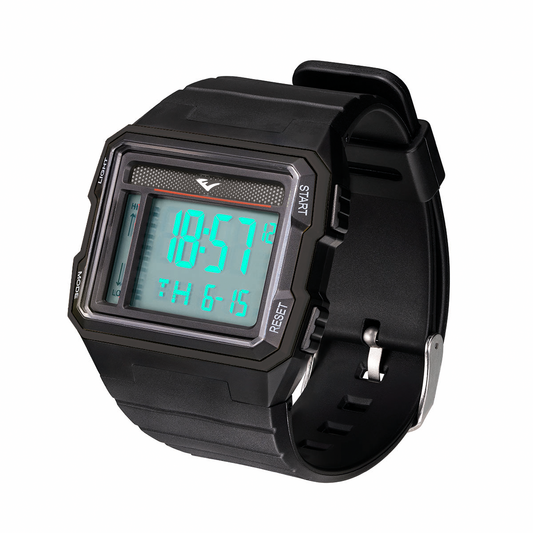 Relógio de Pulso Everlast Digital Retangular Preto E727