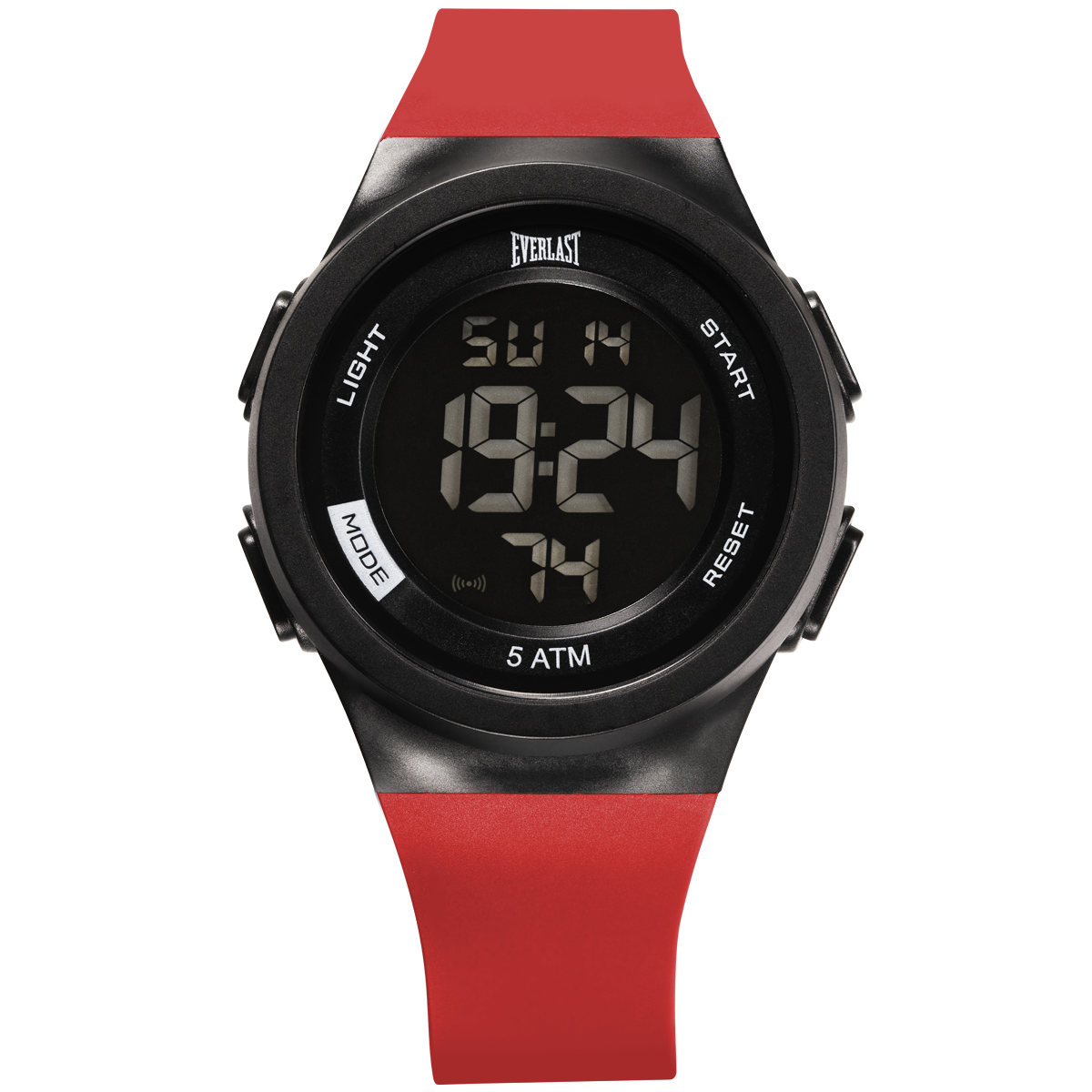 Relógio de Pulso Everlast Digital Unissex Vermelho E7395