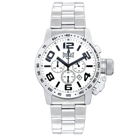 Relógio de Pulso Everlast Aço Inoxidável Cronógrafo E054