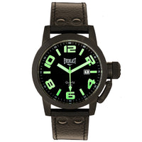 Relógio de Pulso Everlast Masculino Couro Preto E057C