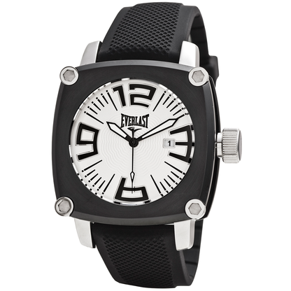 Relógio de Pulso Everlast Masculino Silicone Calendário E108