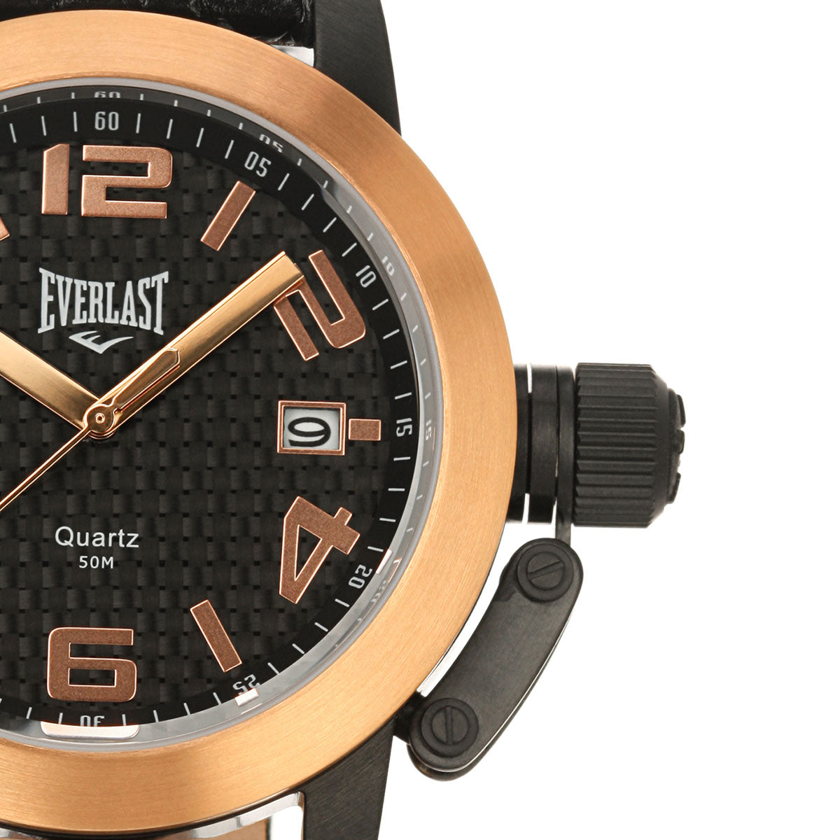 Relógio de Pulso Everlast Masculino Preto Calendário E130