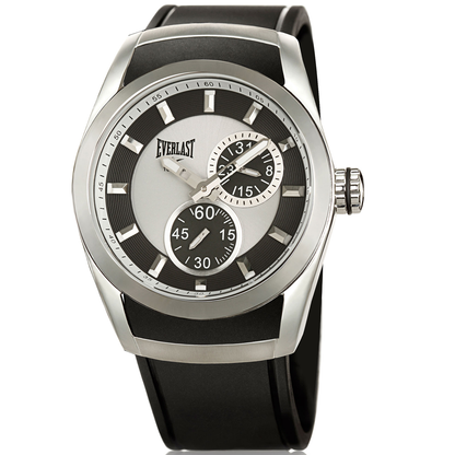 Relógio de Pulso Everlast Masculino Preto Redondo Cronógrafo E137
