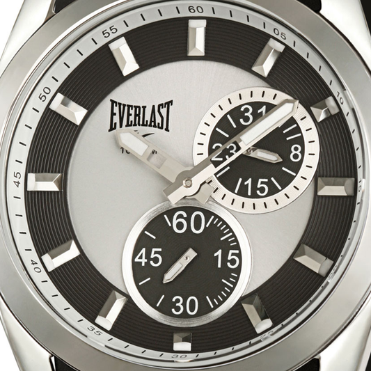 Relógio de Pulso Everlast Masculino Preto Redondo Cronógrafo E137