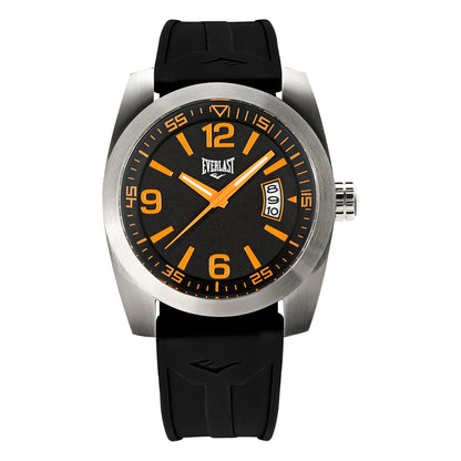 Relógio de Pulso Everlast Silicone Preto E178
