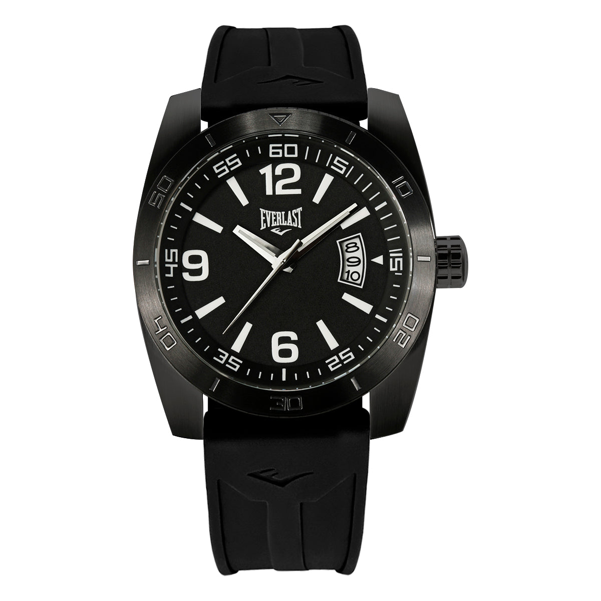 Relógio de Pulso Everlast Silicone Preto E181