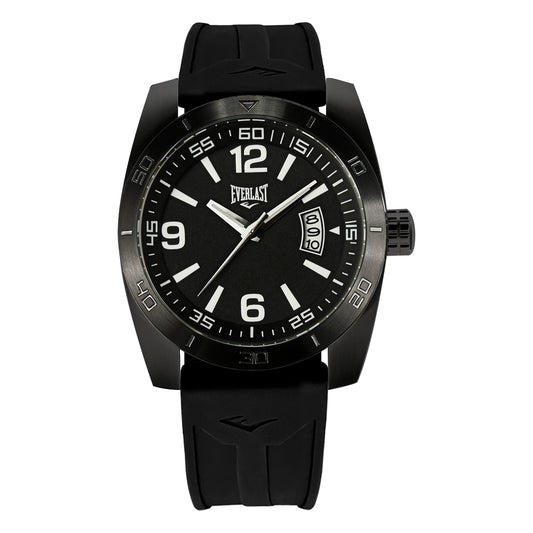 Relógio de Pulso Everlast Silicone Preto E181
