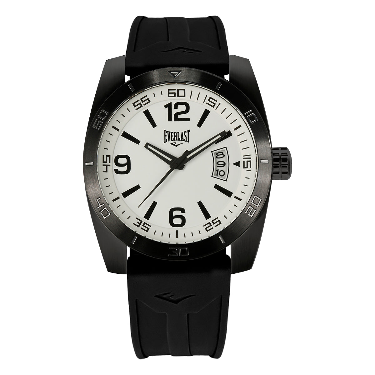 Relógio de Pulso Everlast Silicone Preto E182
