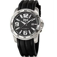 Relógio de Pulso Everlast Masculino Pulseira Silicone Preto Calendário E189