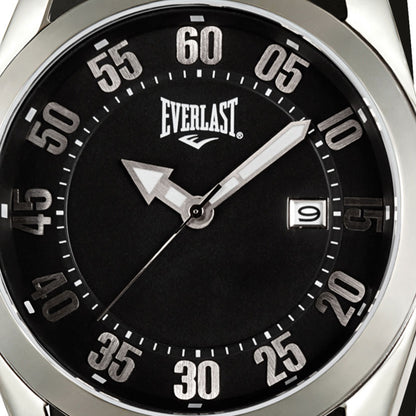Relógio de Pulso Everlast Masculino Preto Calendário E196