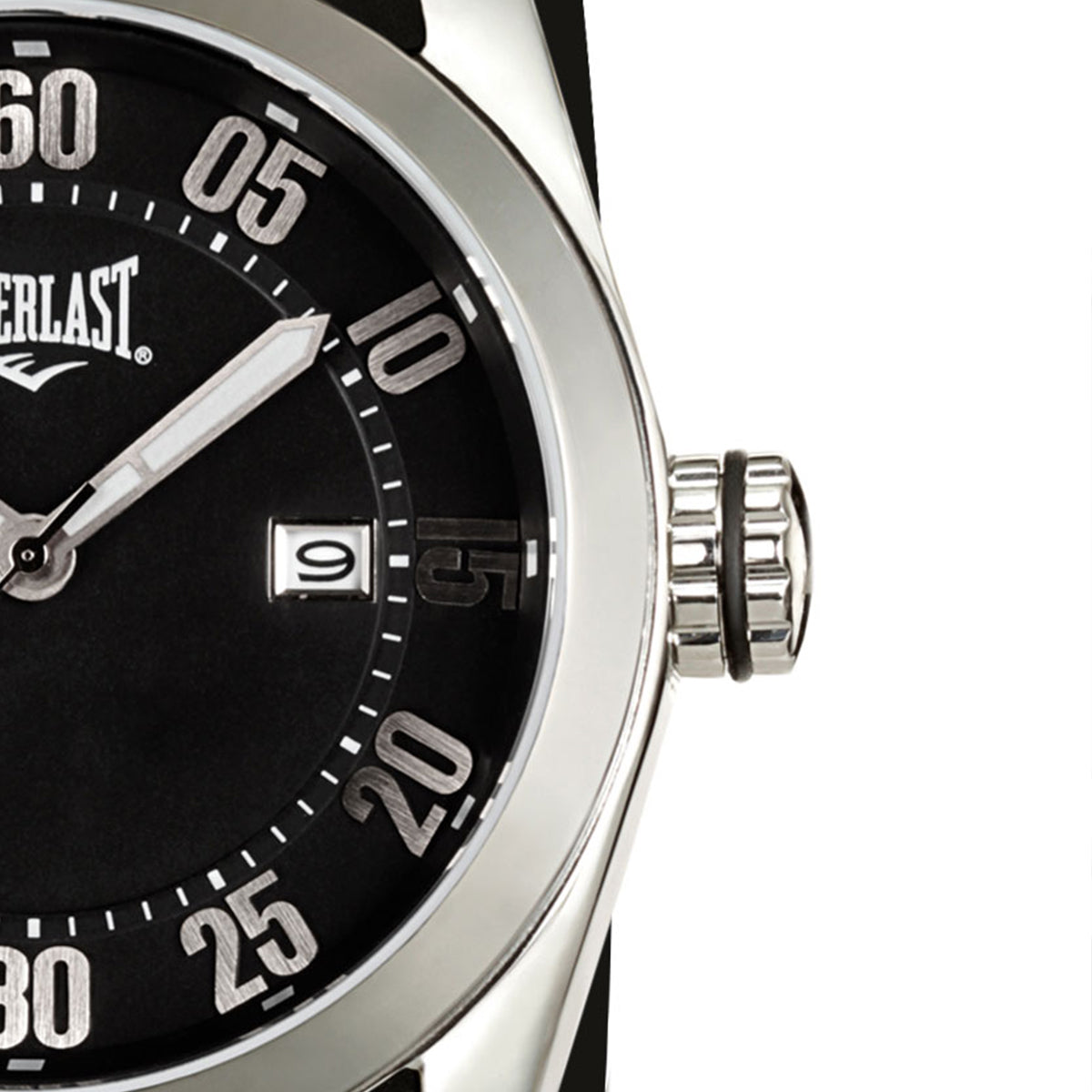 Relógio de Pulso Everlast Masculino Preto Calendário E196
