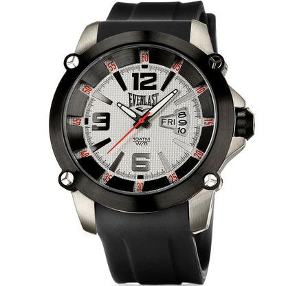 Relógio de Pulso Everlast Masculino Preto Calendário E20730P