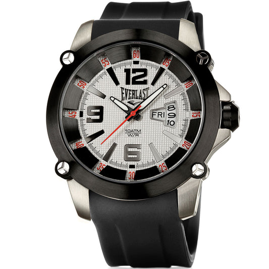 Relógio de Pulso Everlast Masculino Preto Calendário E20730P